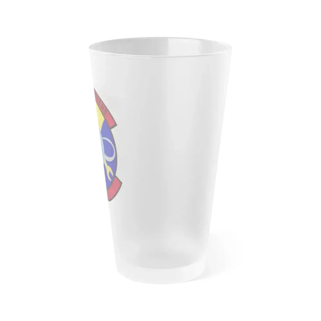 721st Aircraft Maintenance Squadron (U.S. Air Force) Frosted Pint Glass 16oz - Go Mug Yourself