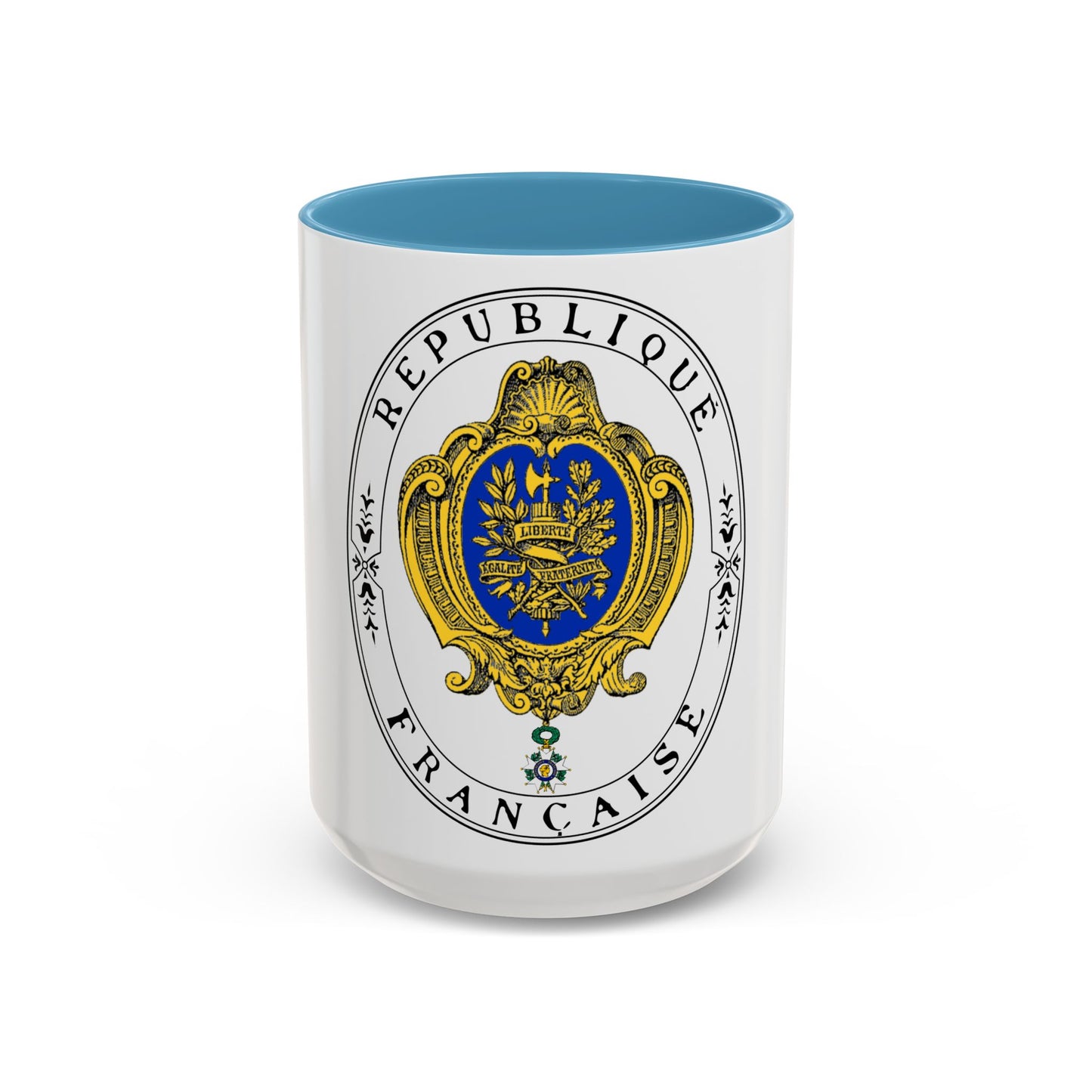 Coat of arms of the French Republic (1905) - Accent Coffee Mug
