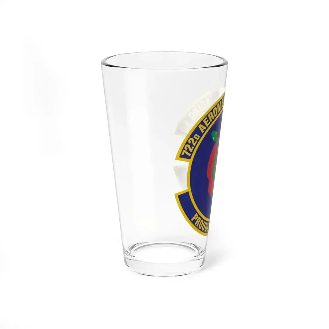 722d Aeromedical Staging Squadron (U.S. Air Force) Pint Glass 16oz - Go Mug Yourself