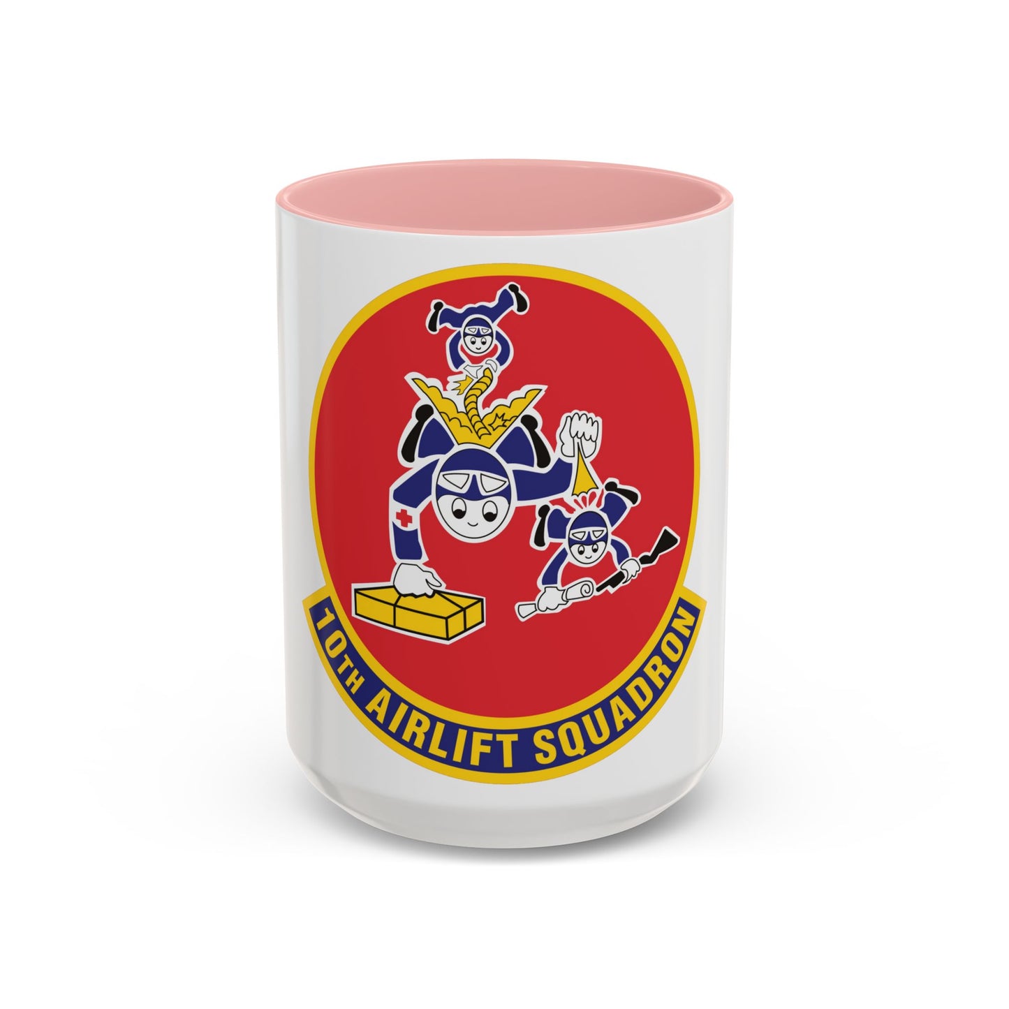 10th Airlift Squadron 2 (U.S. Air Force) Accent Coffee Mug