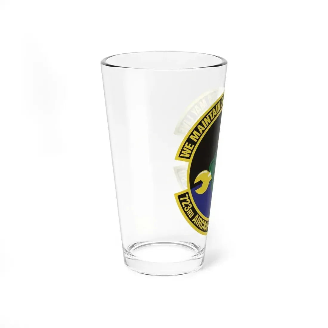 723d Aircraft Maintenance Squadron (U.S. Air Force) Pint Glass 16oz - Go Mug Yourself