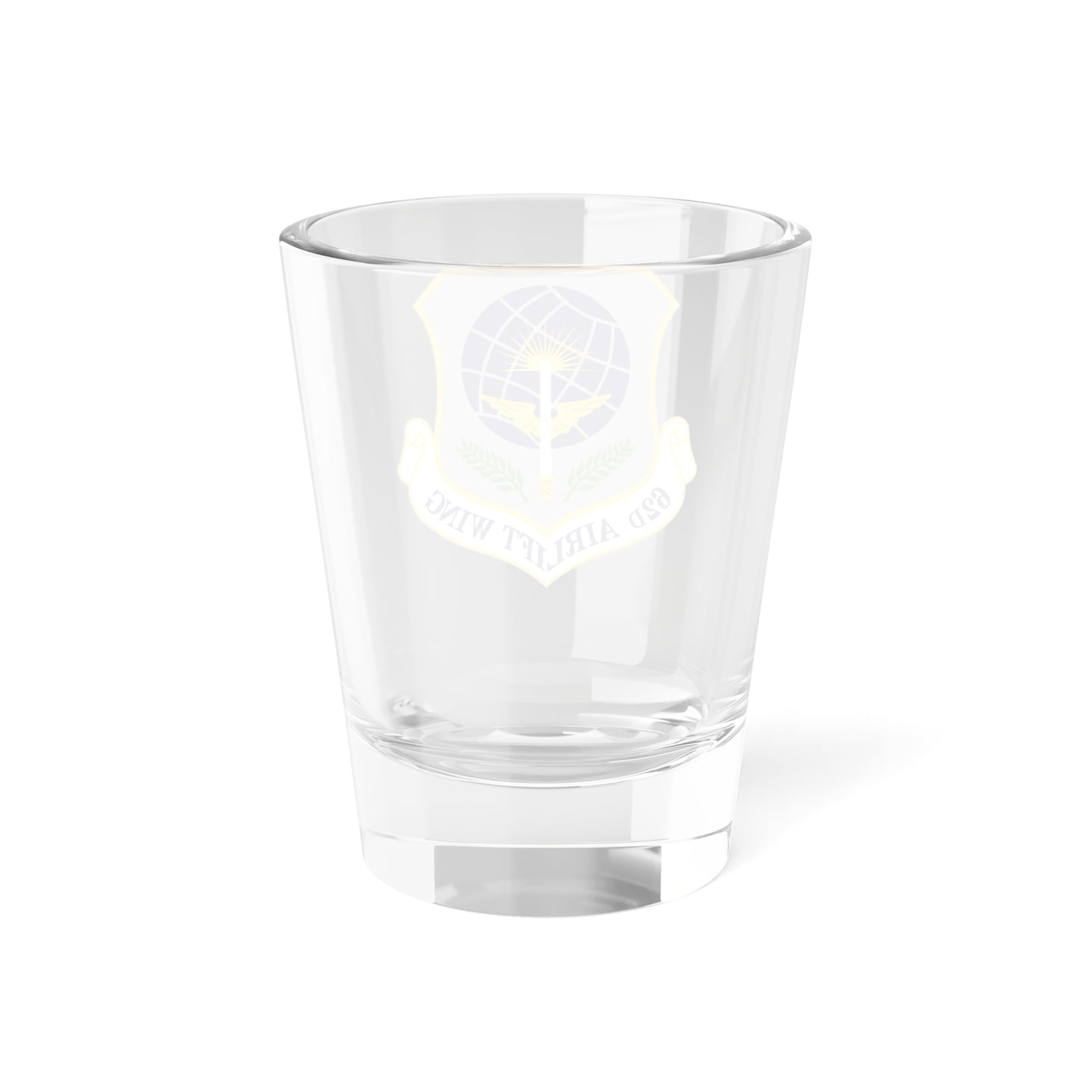 62d Airlift Wing (U.S. Air Force) Shot Glass 1.5oz