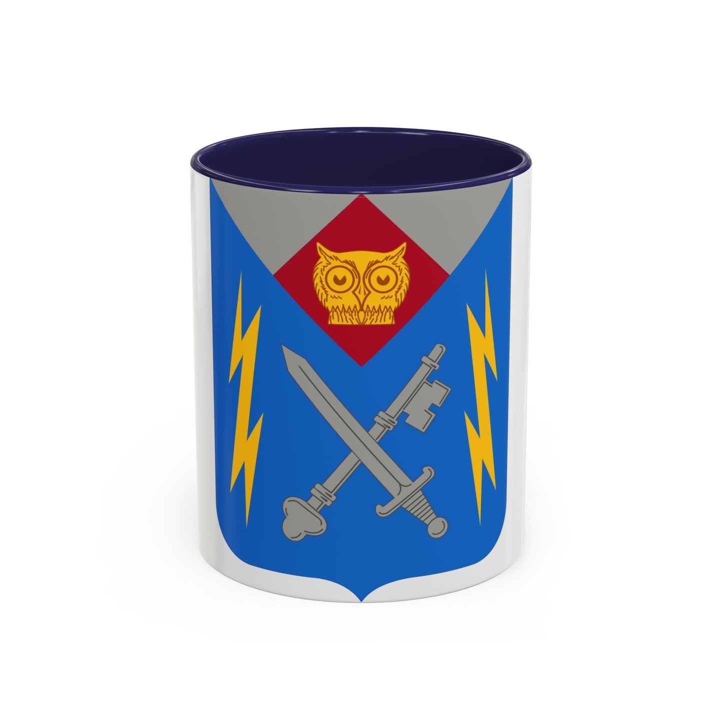 105 Military Intelligence Battalion 2 (U.S. Army) Accent Coffee Mug