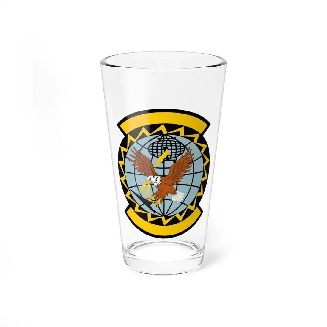 726 Air Control Squadron ACC (U.S. Air Force) Pint Glass 16oz 16oz - Go Mug Yourself