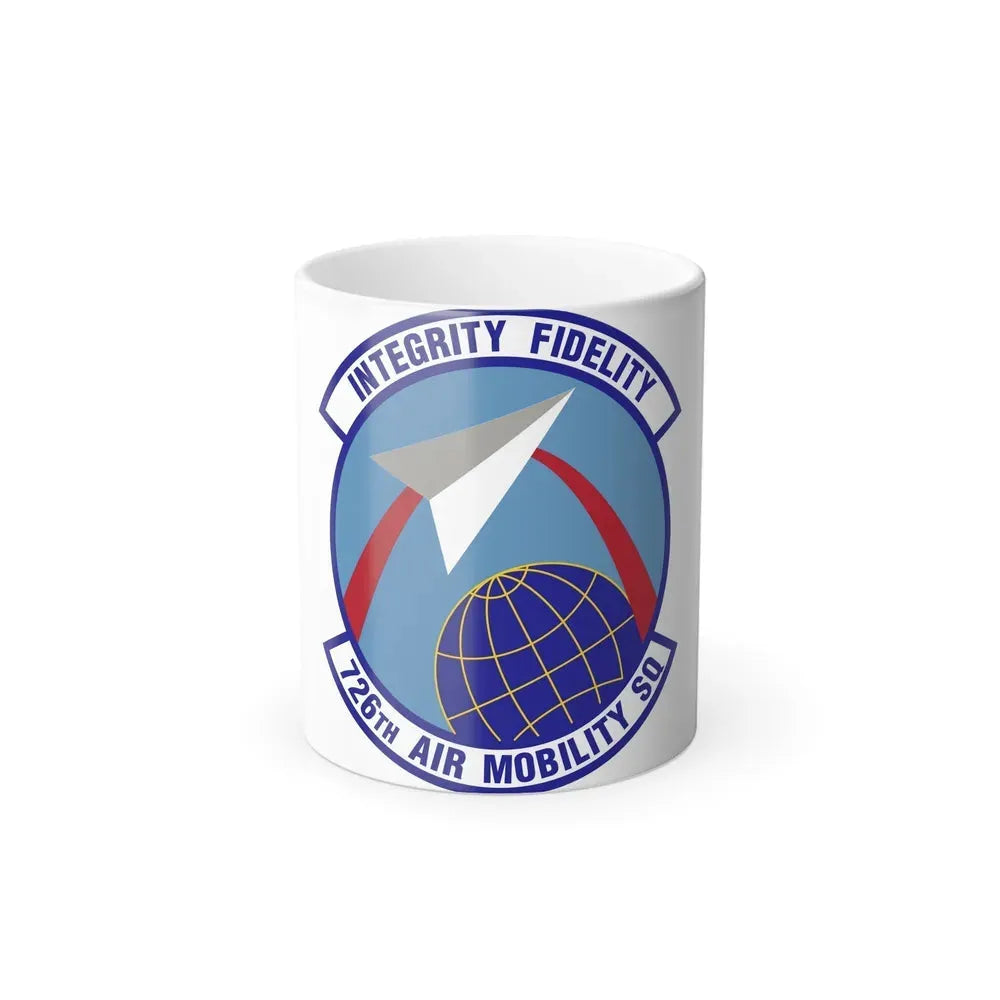 726 Air Mobility Sq AMC (U.S. Air Force) Color Changing Coffee Mug 11oz - Go Mug Yourself