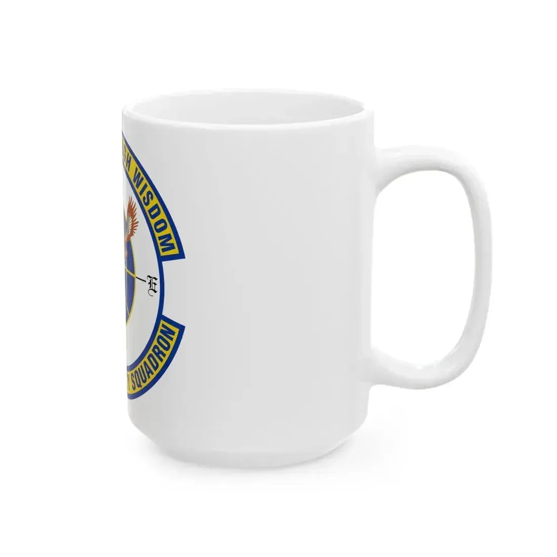 728 Air Mobility Squadron AMC (U.S. Air Force) White Coffee Mug - Go Mug Yourself