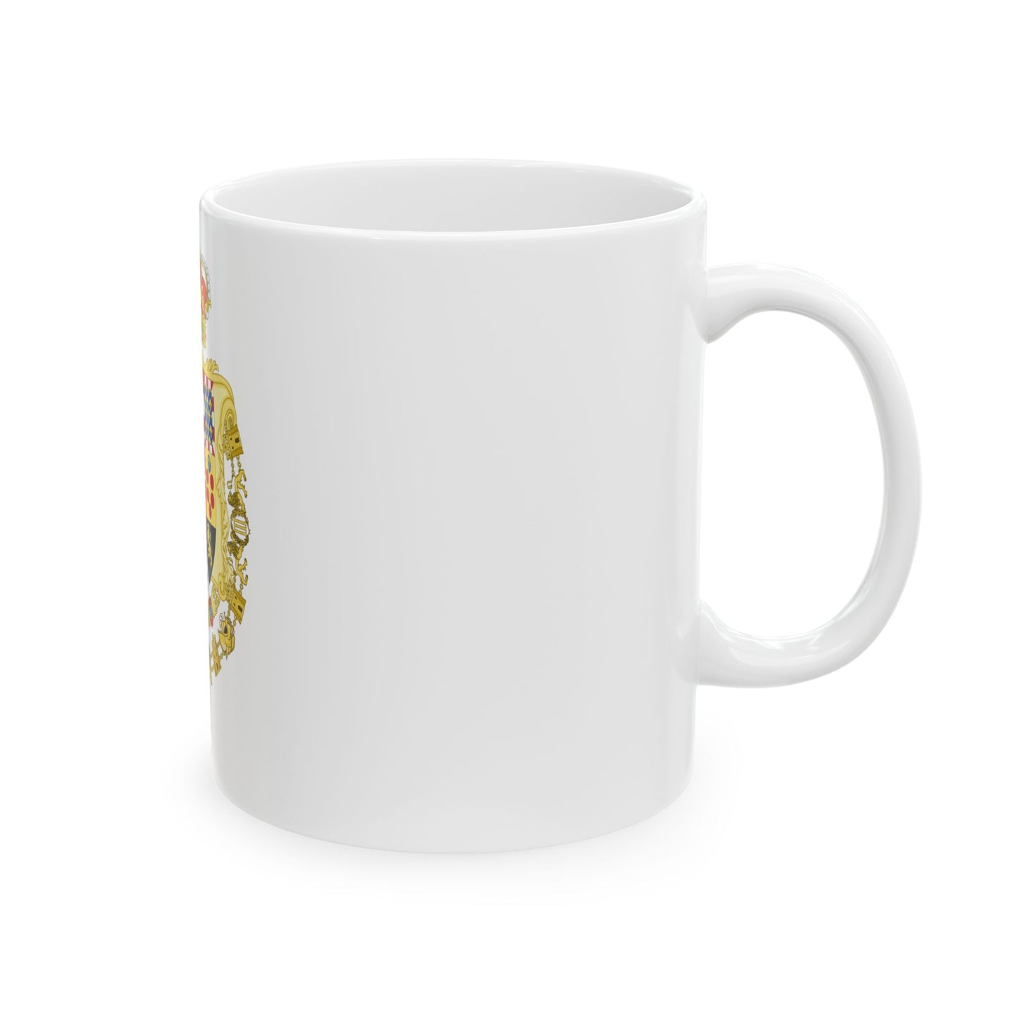 Greater Royal Coat of Arms of Spain (1931) - White Coffee Mug