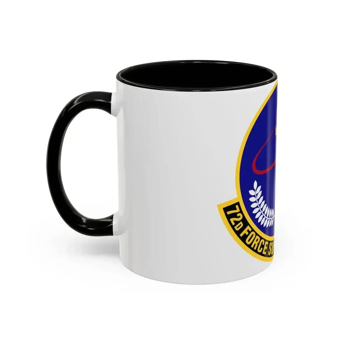 72d Force Support Squadron (U.S. Air Force) Accent Coffee Mug - Go Mug Yourself