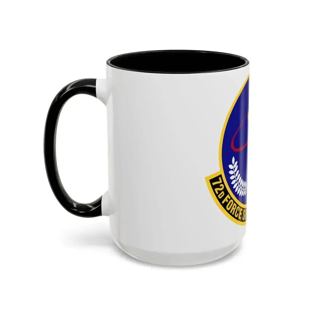 72d Force Support Squadron (U.S. Air Force) Accent Coffee Mug - Go Mug Yourself