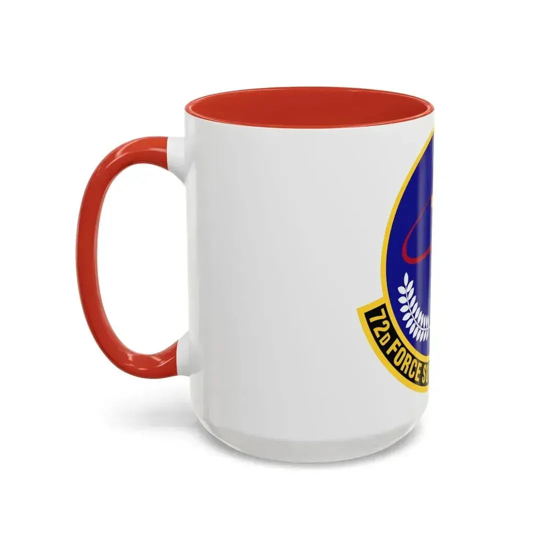 72d Force Support Squadron (U.S. Air Force) Accent Coffee Mug - Go Mug Yourself