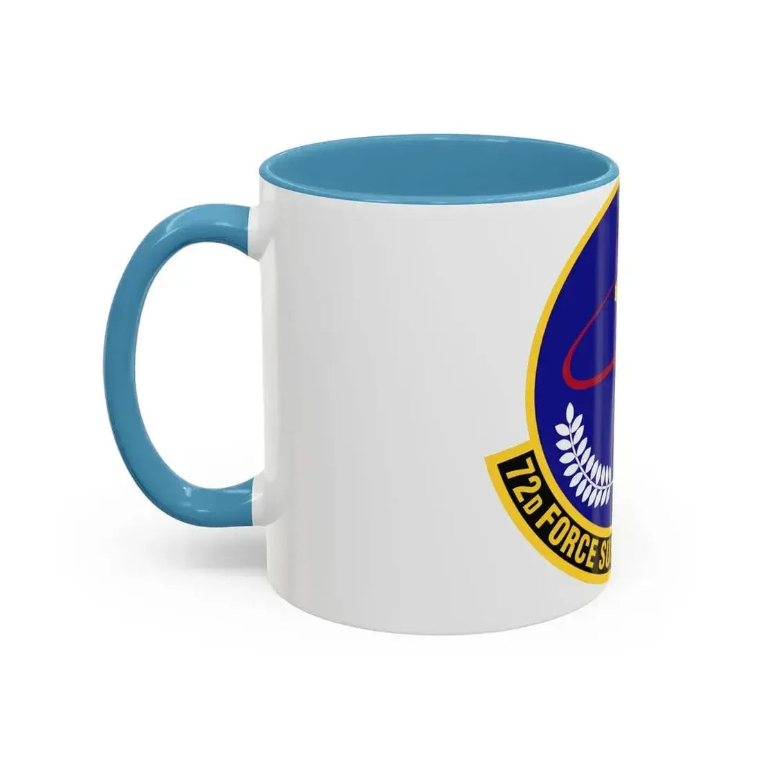 72d Force Support Squadron (U.S. Air Force) Accent Coffee Mug - Go Mug Yourself