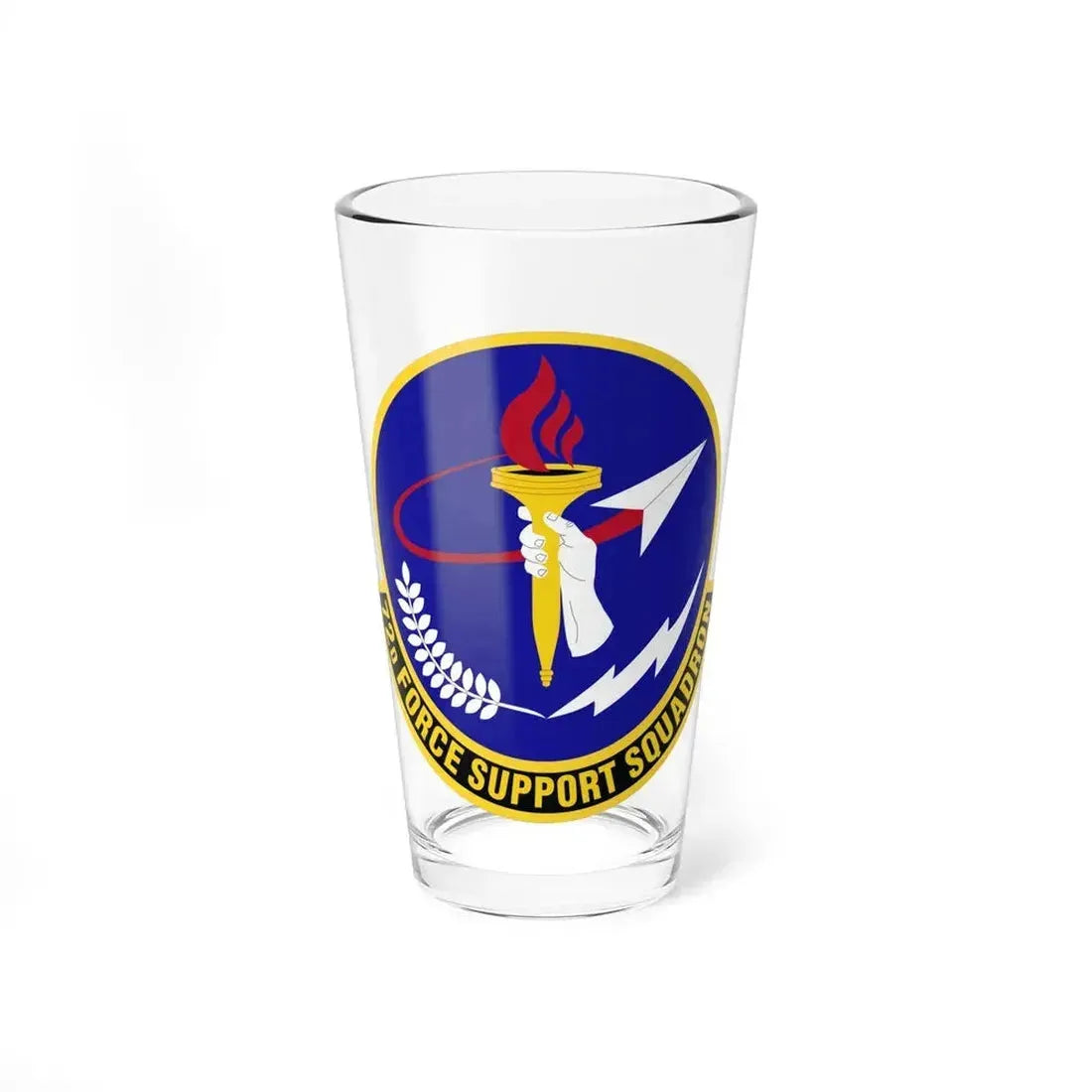 72d Force Support Squadron (U.S. Air Force) Pint Glass 16oz 16oz - Go Mug Yourself