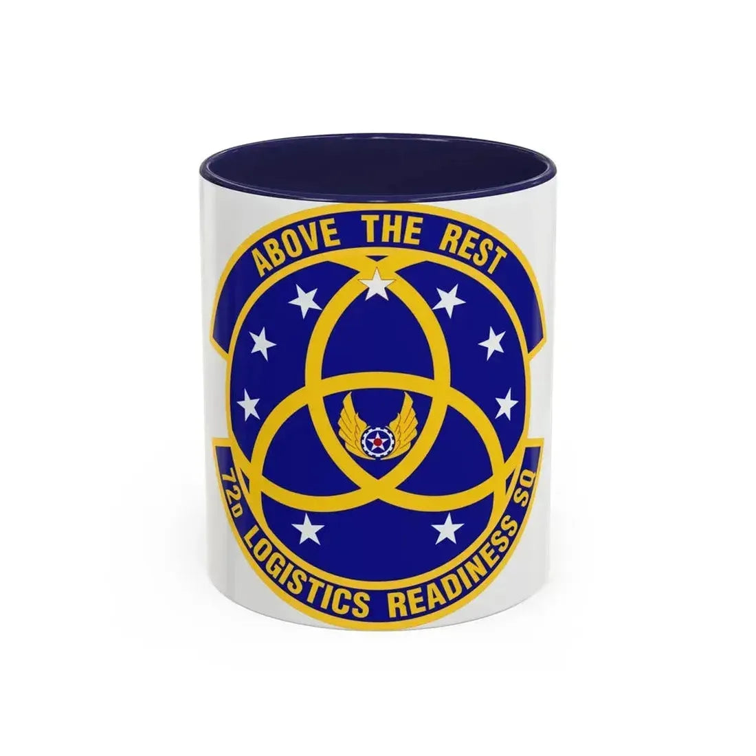 72nd Logistics Readiness Squadron (U.S. Air Force) Accent Coffee Mug 11oz Navy - Go Mug Yourself