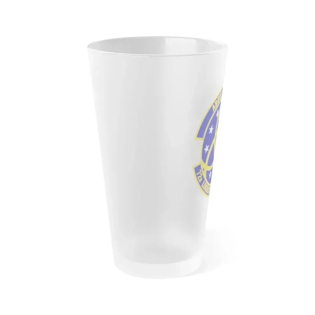 72nd Logistics Readiness Squadron (U.S. Air Force) Frosted Pint Glass 16oz - Go Mug Yourself