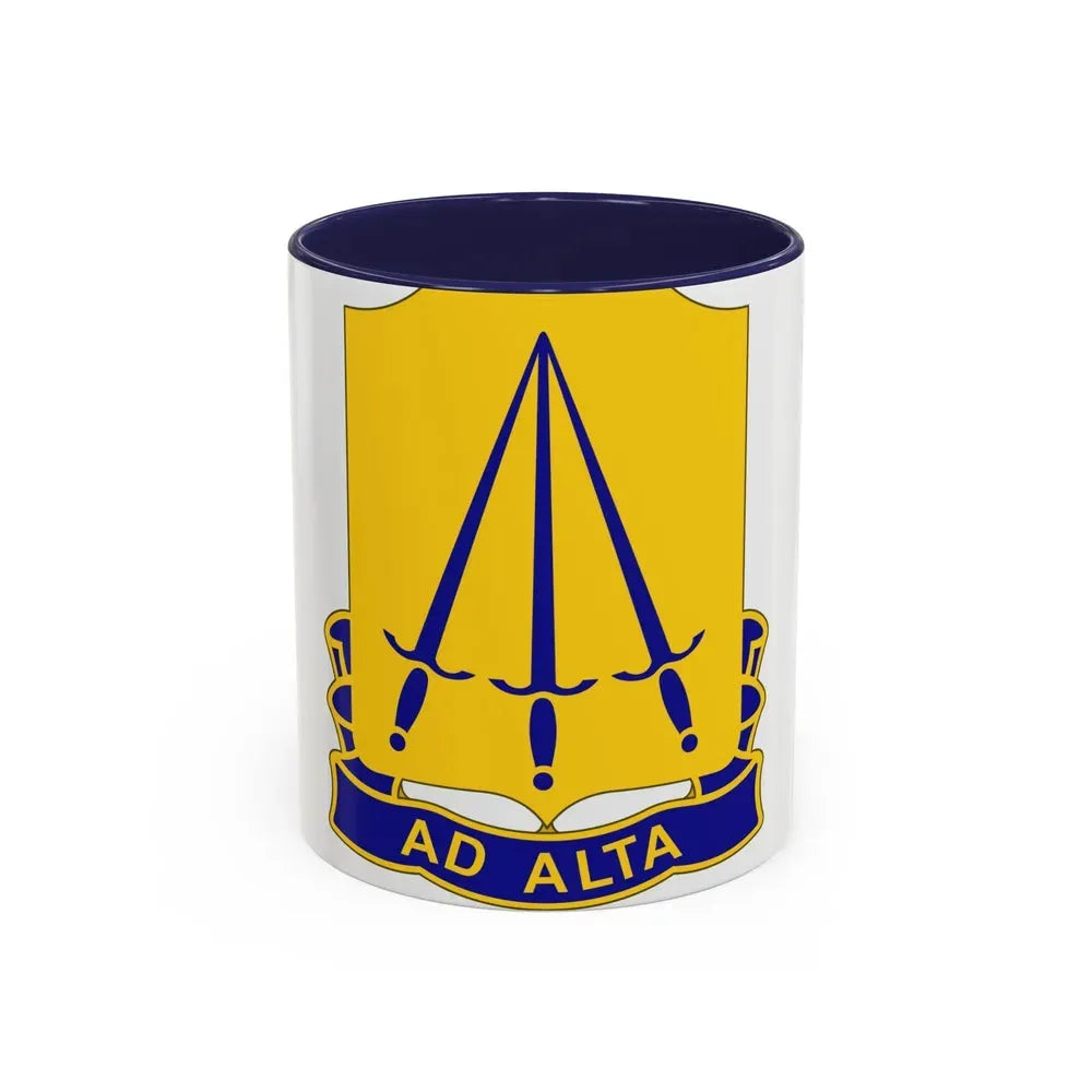 73 Ordnance Battalion (U.S. Army) Accent Coffee Mug 11oz Navy - Go Mug Yourself