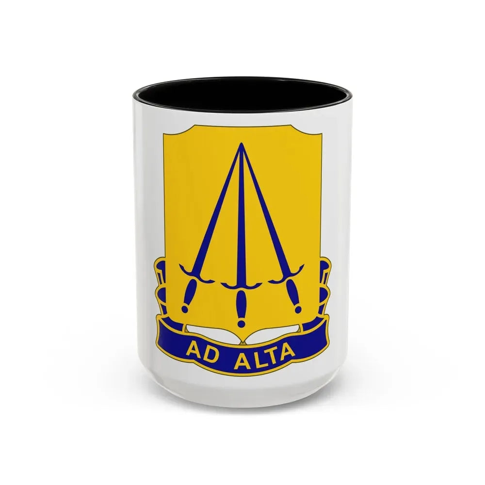 73 Ordnance Battalion (U.S. Army) Accent Coffee Mug 15oz Black - Go Mug Yourself