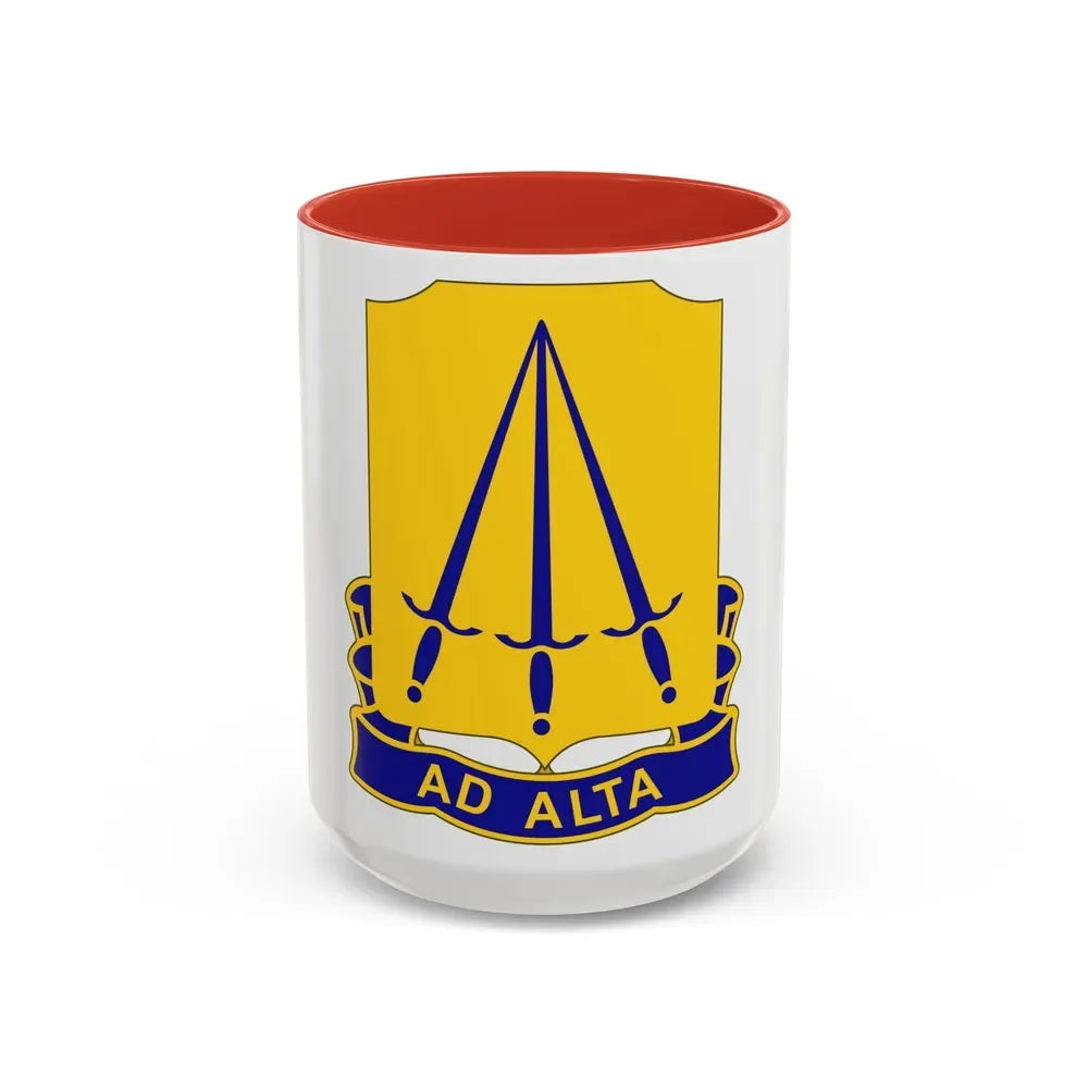 73 Ordnance Battalion (U.S. Army) Accent Coffee Mug 15oz Red - Go Mug Yourself