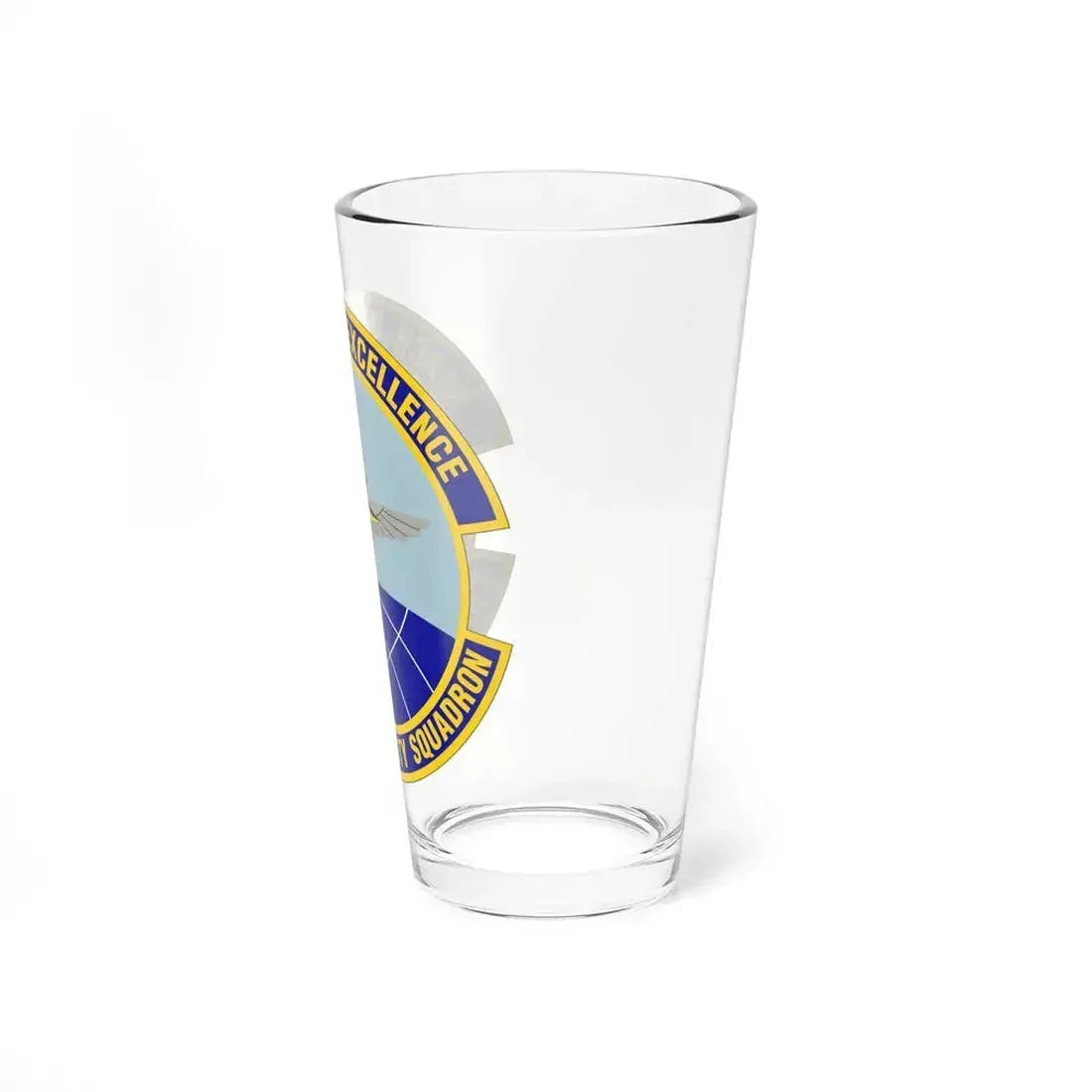 730 Air Mobility Squadron AMC (U.S. Air Force) Pint Glass 16oz - Go Mug Yourself