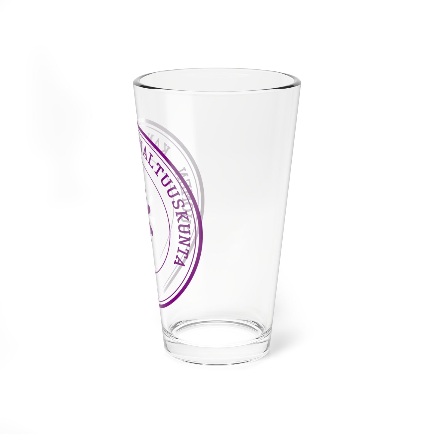 Suomen kansanvaltuuskunta seal 1918 (Finland) (Coat of Arms) Pint Glass 16oz