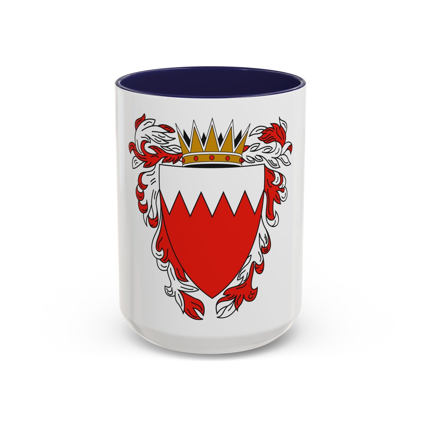 Coat of Arms of The Kingdom of Bahrain - Accent Coffee Mug
