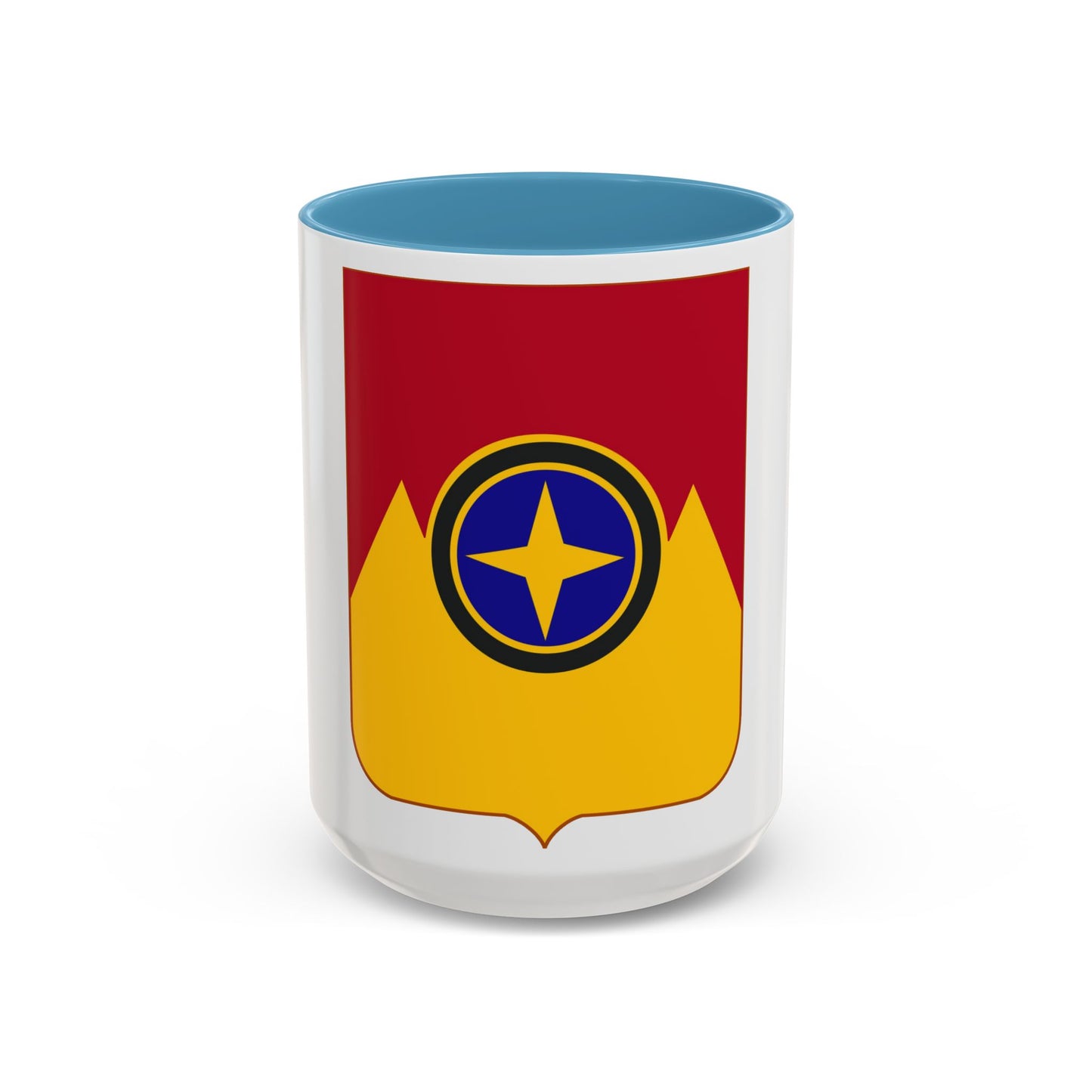 607th Armored Field Artillery Battalion v2 (U.S. Army) Accent Coffee Mug
