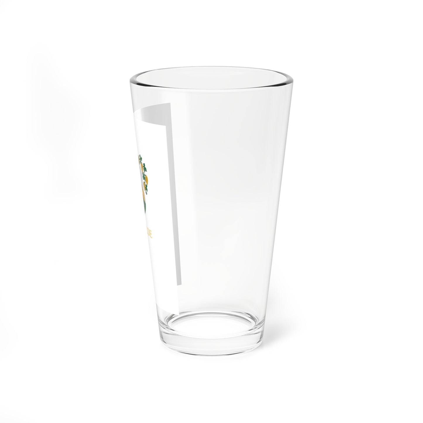 Flag of Bocfolde vertical (Hungary) Pint Glass 16oz