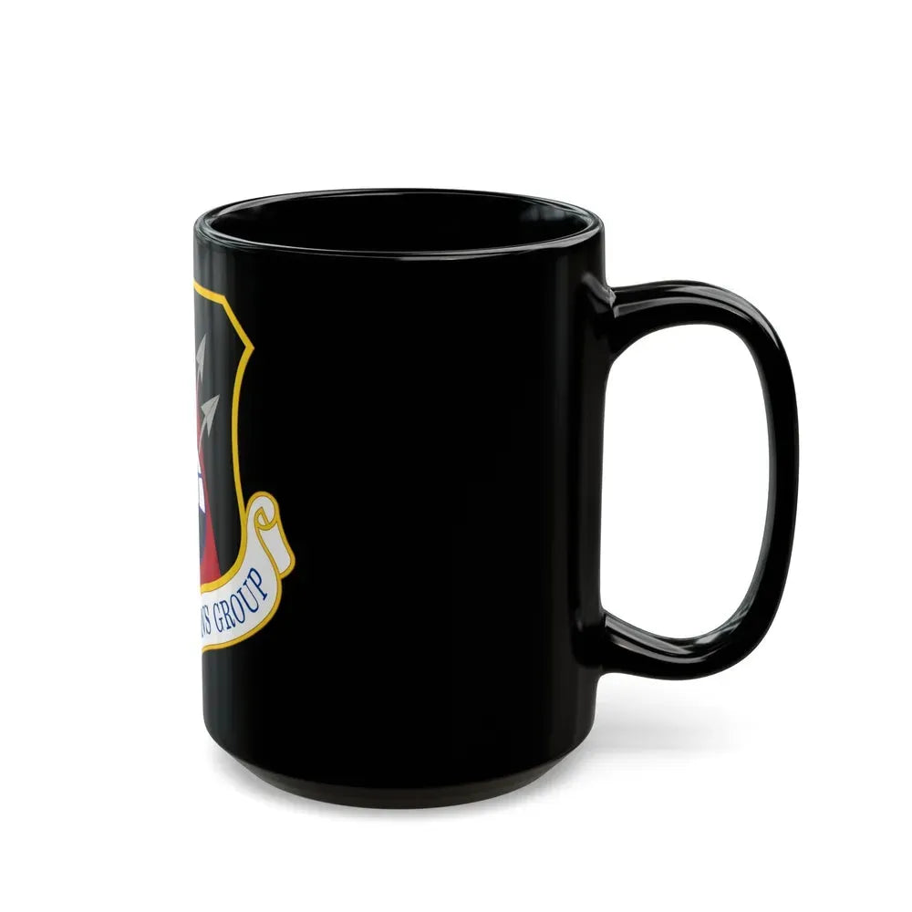 732 Operations Group AETC (U.S. Air Force) Black Coffee Mug - Go Mug Yourself