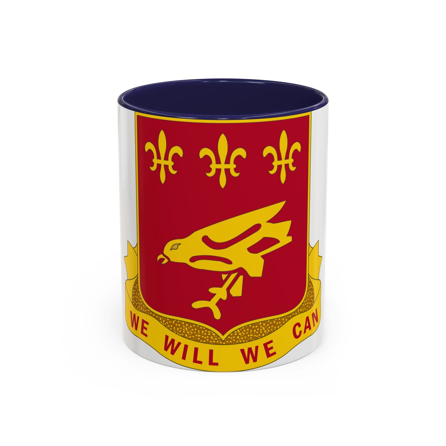 907 Airborne Field Artillery Battalion (U.S. Army) Accent Coffee Mug