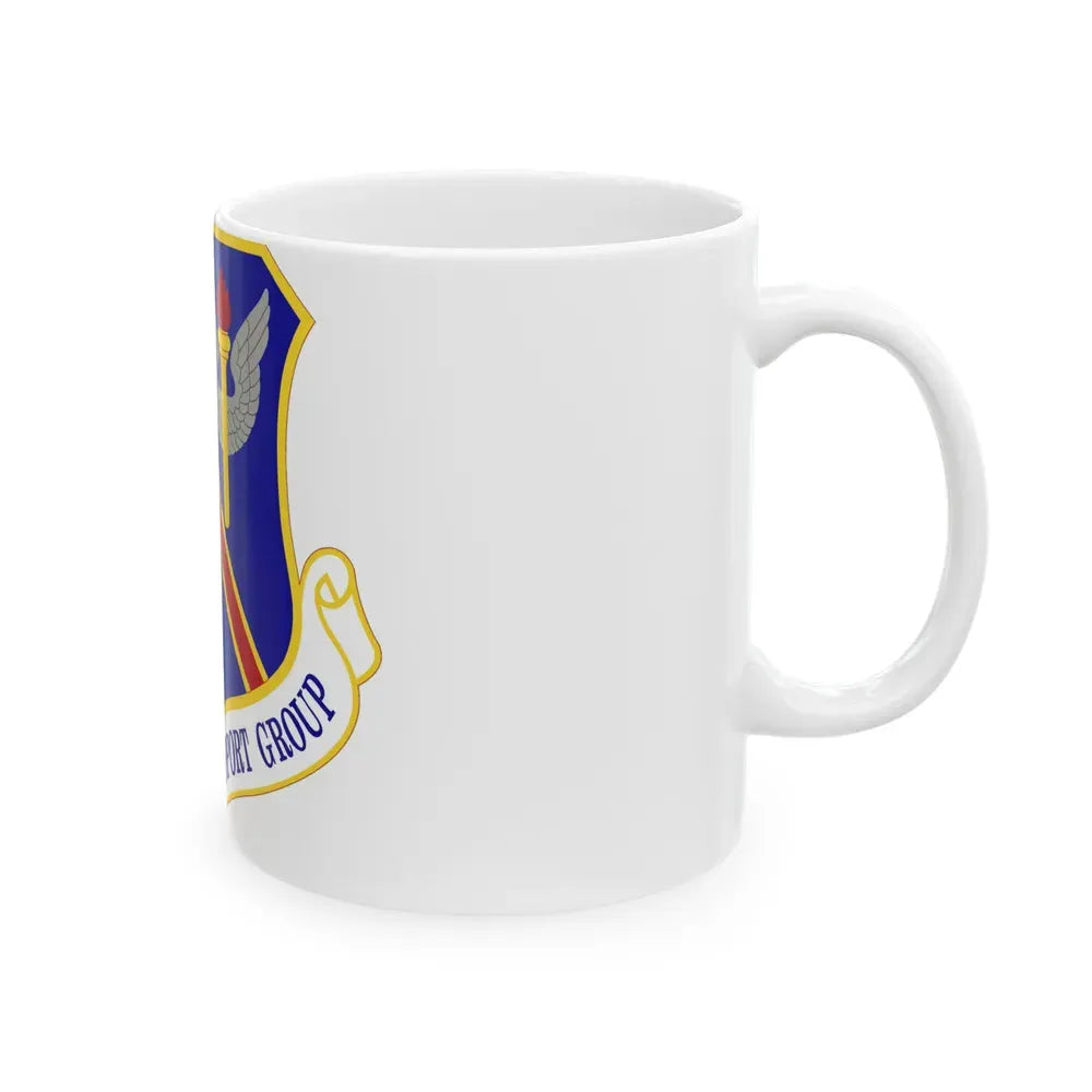 733d Mission Support Group (U.S. Air Force) White Coffee Mug - Go Mug Yourself