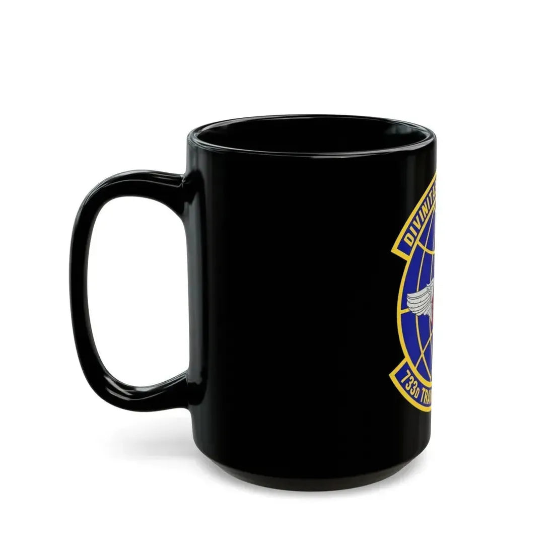 733d Training Squadron (U.S. Air Force) Black Coffee Mug - Go Mug Yourself