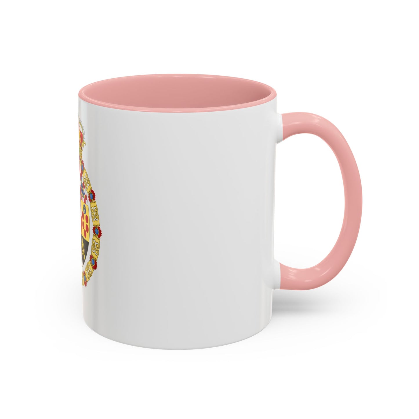 Royal Coat of Arms of Spain (1761-1868 and 1874-1931) - Accent Coffee Mug