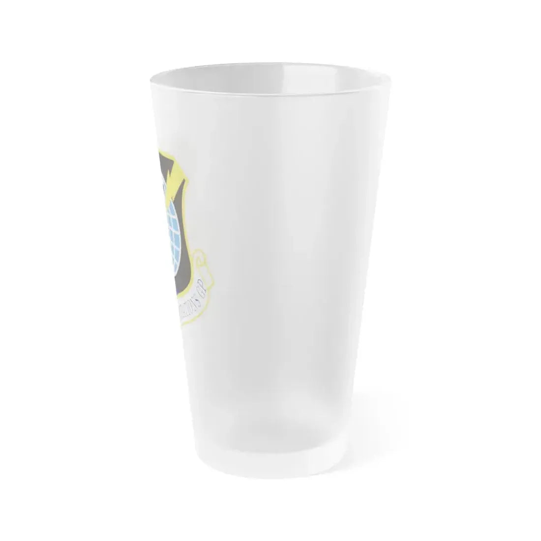 735th Supply Chain Operations Group (U.S. Air Force) Frosted Pint Glass 16oz - Go Mug Yourself