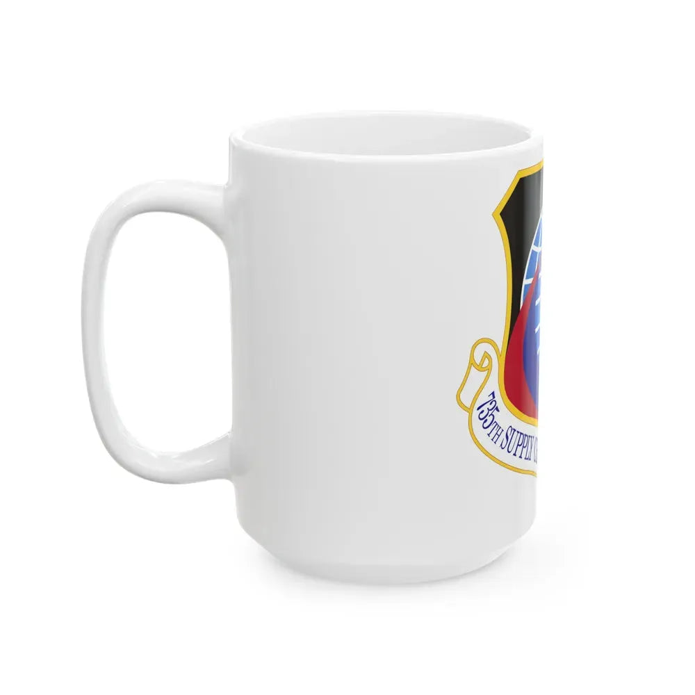 735th Supply Chain Operations Group (U.S. Air Force) White Coffee Mug - Go Mug Yourself