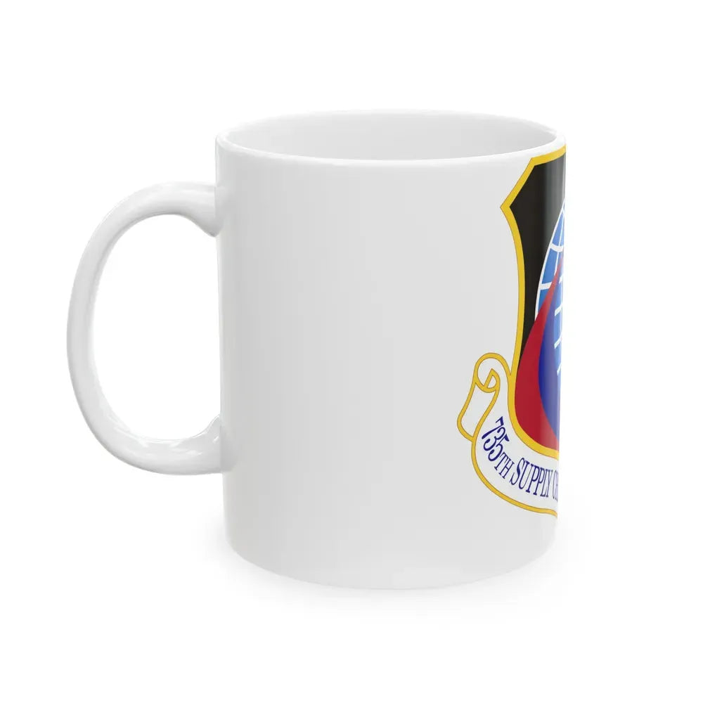 735th Supply Chain Operations Group (U.S. Air Force) White Coffee Mug - Go Mug Yourself