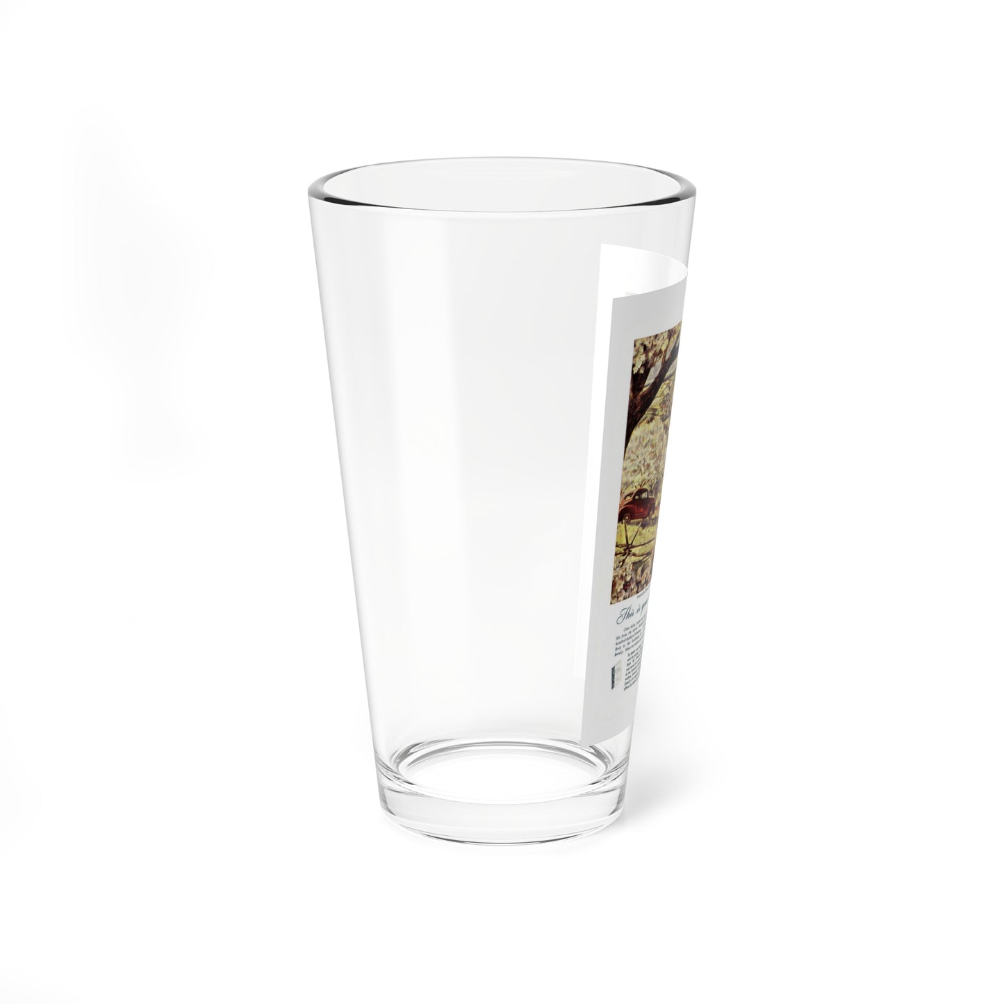 O'Keefe's ad, Walt Coburn's Western, June 1950 (Magazine Illustration) Pint Glass 16oz