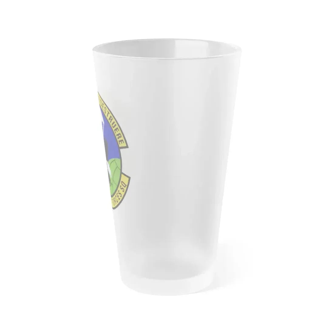 736th Security Forces Squadron (U.S. Air Force) Frosted Pint Glass 16oz - Go Mug Yourself