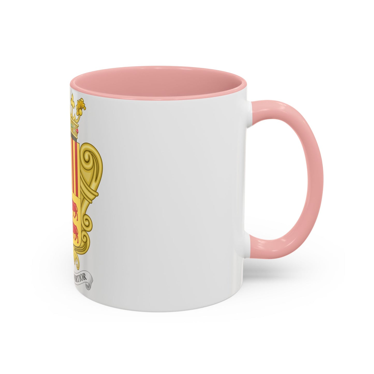 Historical Coat of Arms of French Prince of Andorra - Accent Coffee Mug