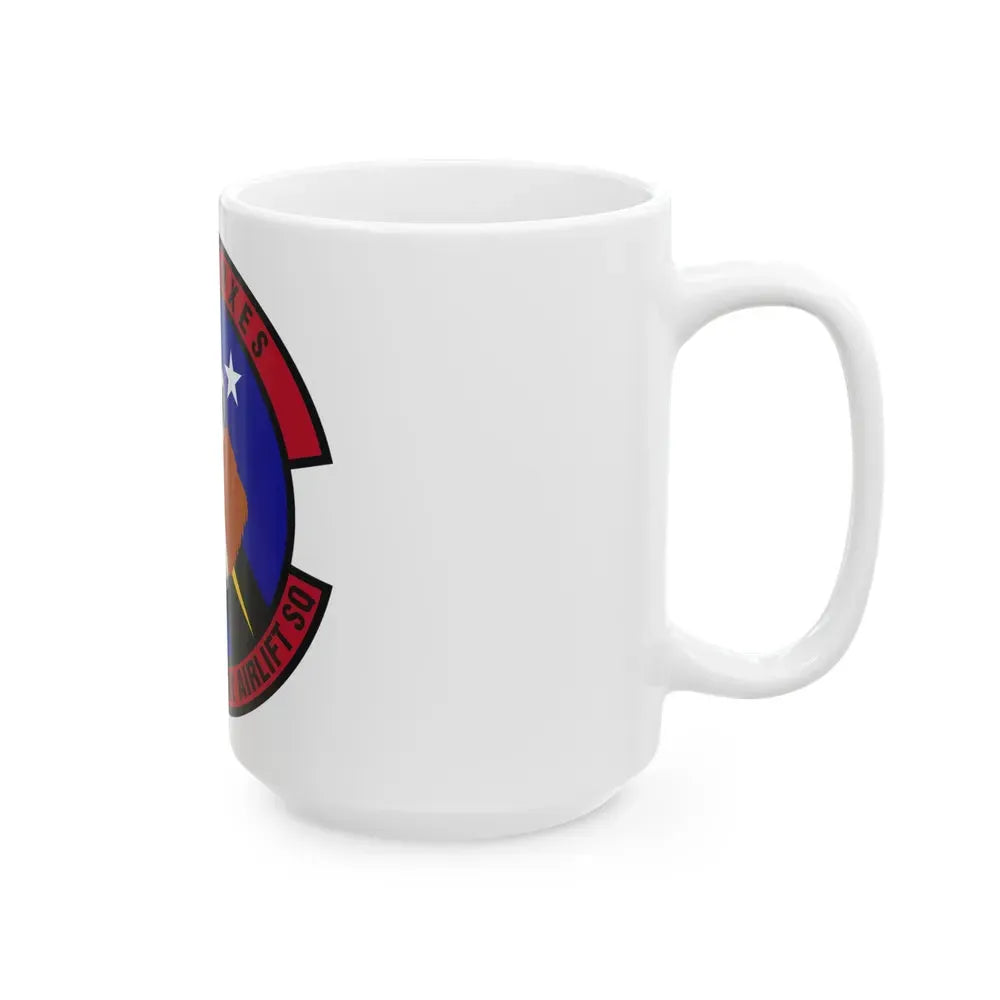 737th Expeditionary Airlift Squadron (U.S. Air Force) White Coffee Mug - Go Mug Yourself
