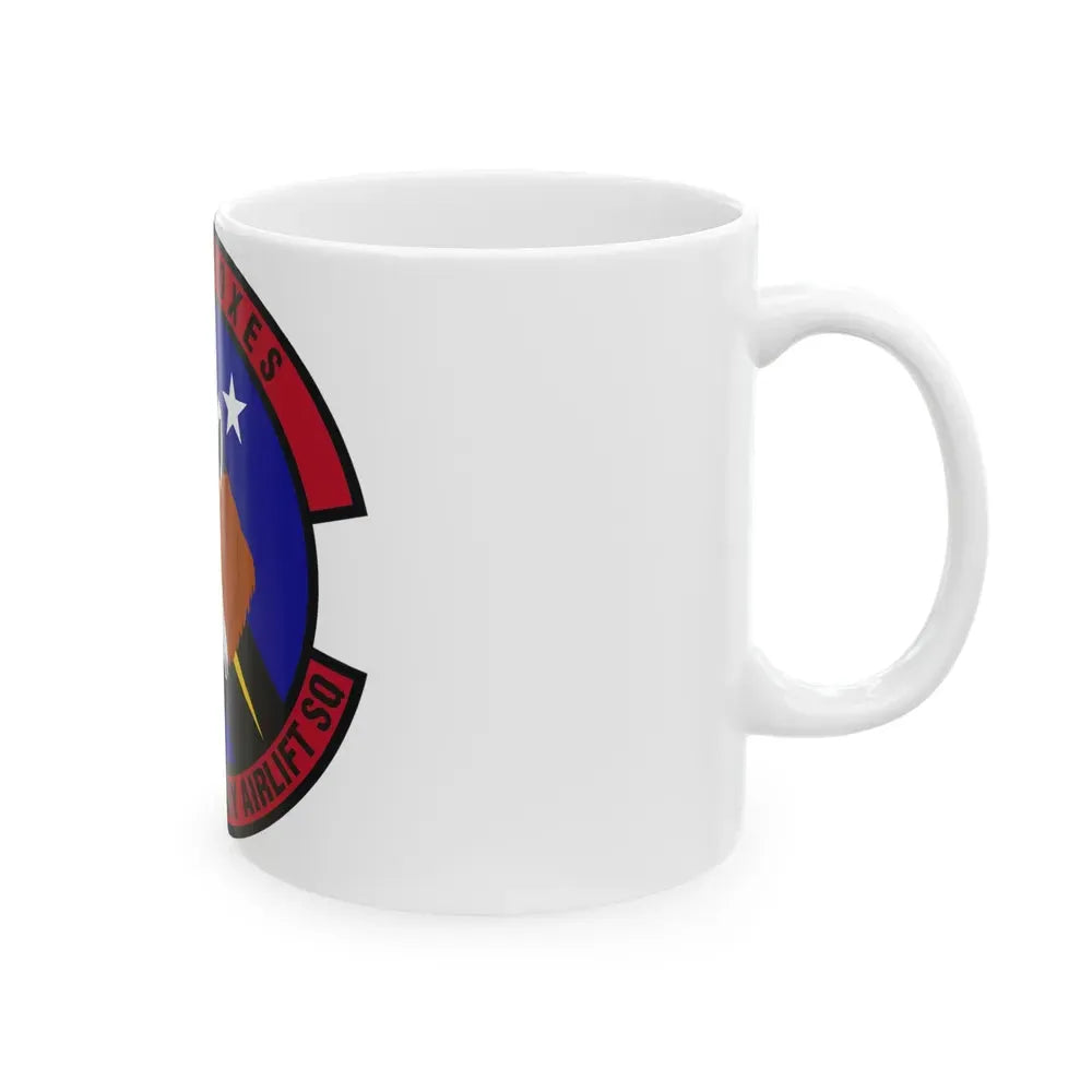 737th Expeditionary Airlift Squadron (U.S. Air Force) White Coffee Mug - Go Mug Yourself