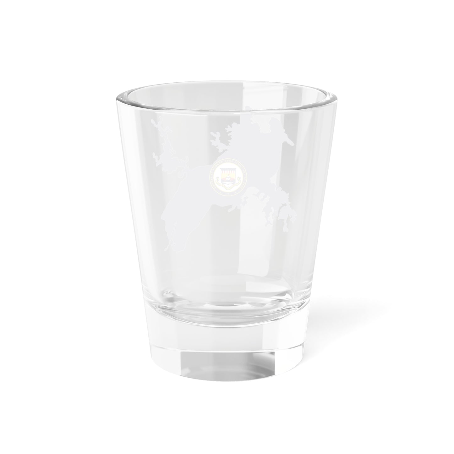 Flag Map of the Panama Canal Zone 1903-1979 (Panama) Shot Glass 1.5oz