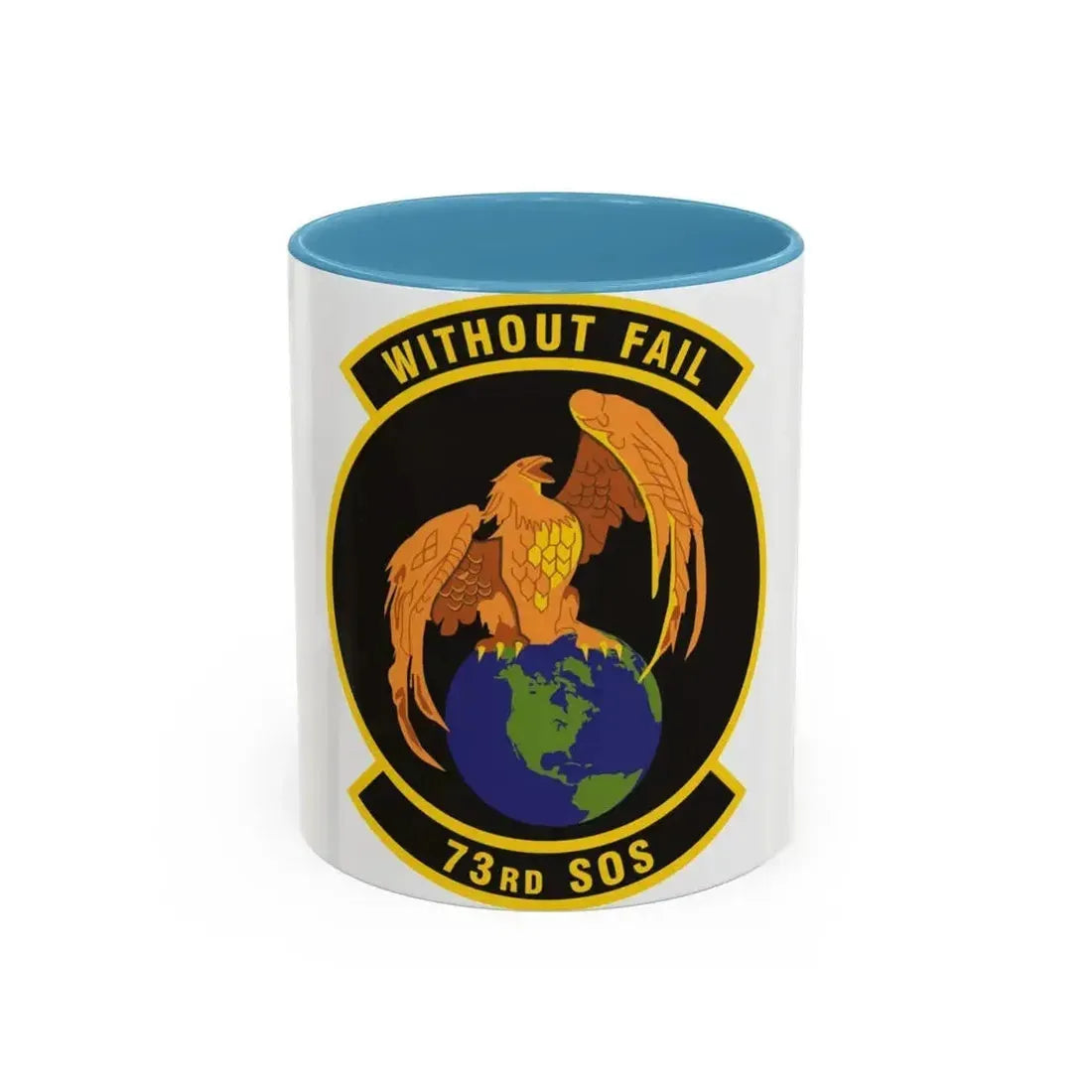 73rd Special Operations Squadron (U.S. Air Force) Accent Coffee Mug 11oz Light Blue - Go Mug Yourself