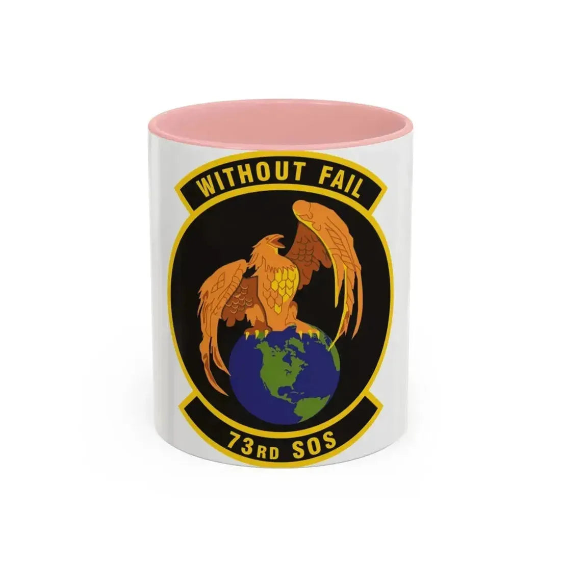 73rd Special Operations Squadron (U.S. Air Force) Accent Coffee Mug 11oz Pink - Go Mug Yourself
