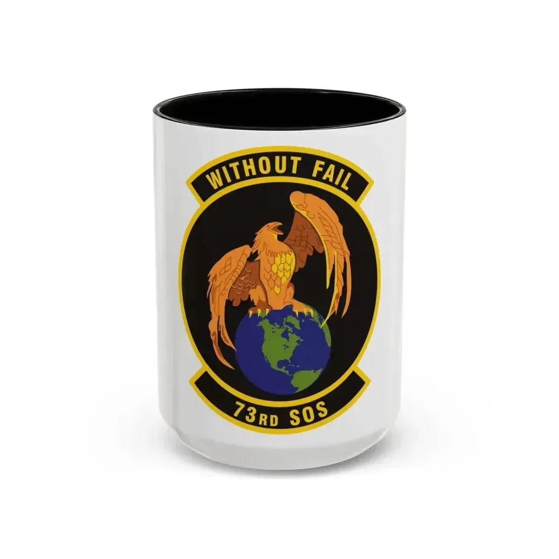73rd Special Operations Squadron (U.S. Air Force) Accent Coffee Mug 15oz Black - Go Mug Yourself