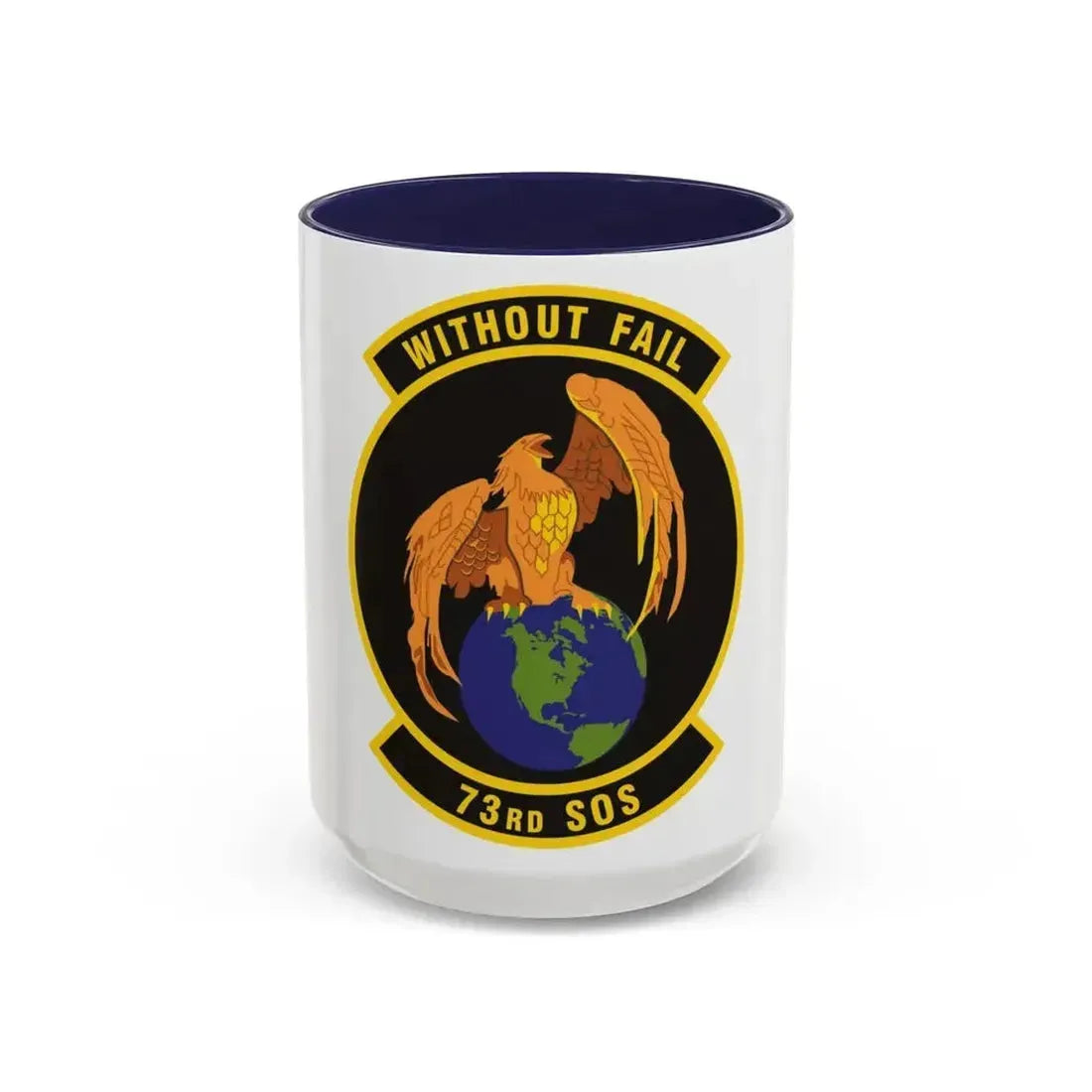 73rd Special Operations Squadron (U.S. Air Force) Accent Coffee Mug 15oz Navy - Go Mug Yourself