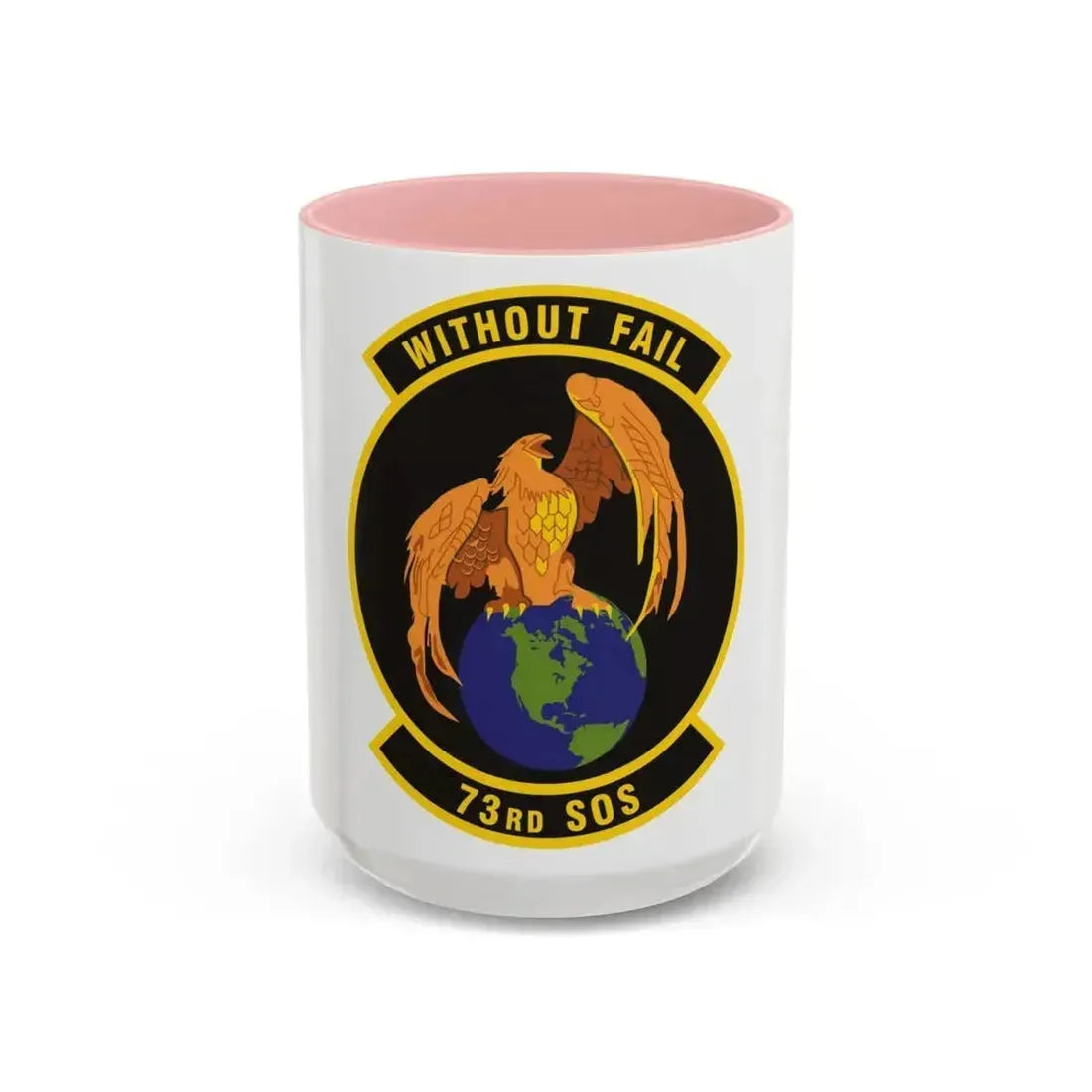 73rd Special Operations Squadron (U.S. Air Force) Accent Coffee Mug 15oz Pink - Go Mug Yourself