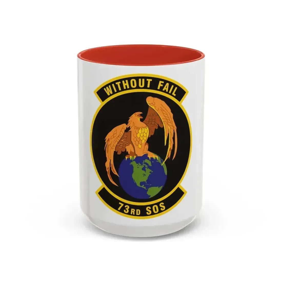73rd Special Operations Squadron (U.S. Air Force) Accent Coffee Mug 15oz Red - Go Mug Yourself