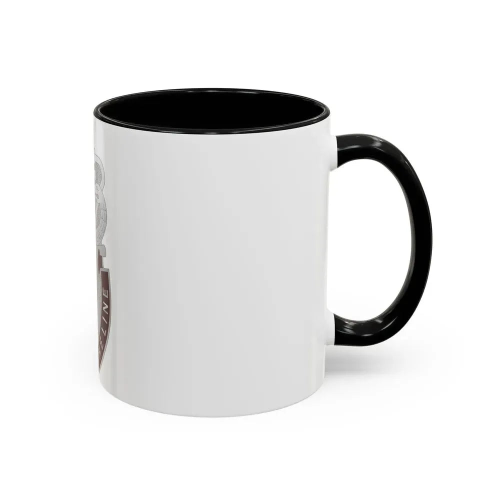 74 Medical Battalion (U.S. Army) Accent Coffee Mug - Go Mug Yourself