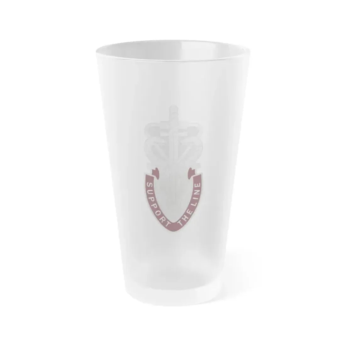 74 Medical Battalion (U.S. Army) Frosted Pint Glass 16oz Default Title - Go Mug Yourself