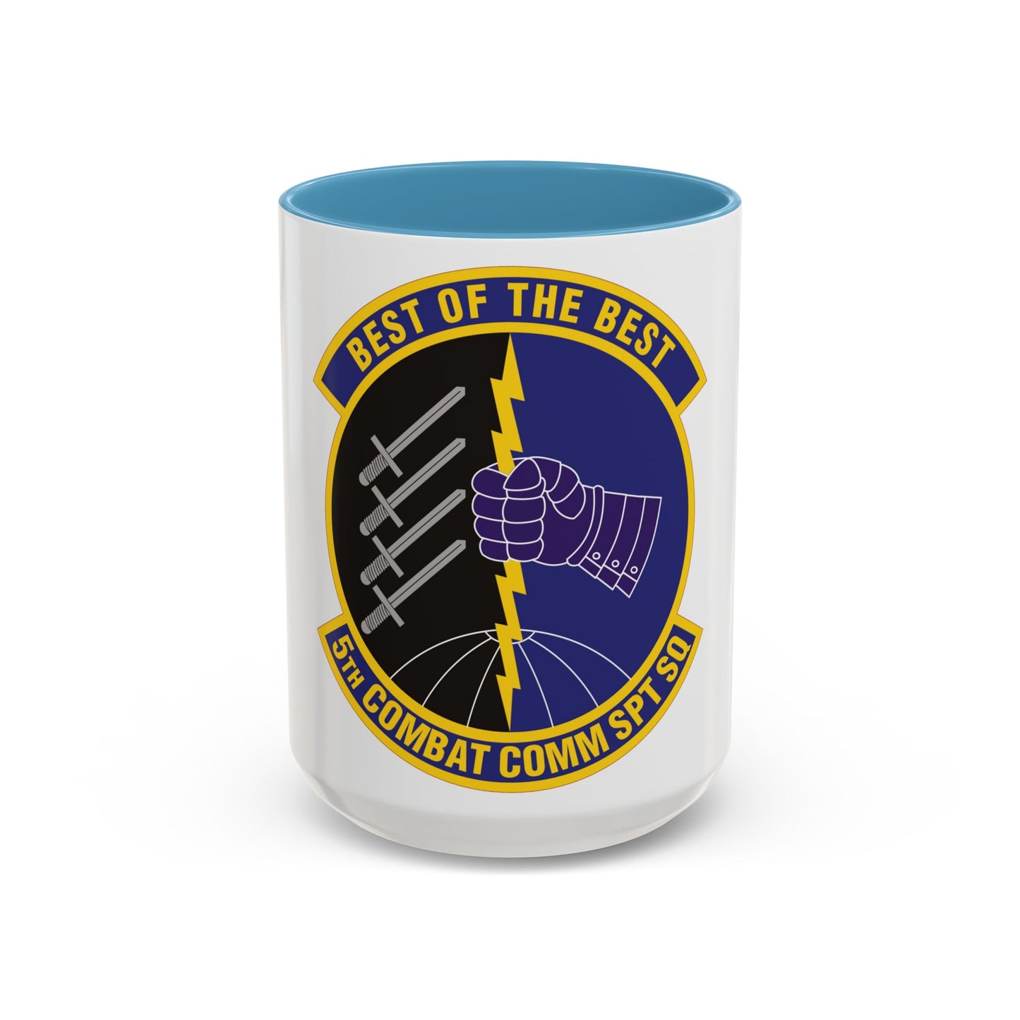 5 Combat Communications Support Squadron ACC (U.S. Air Force) Accent Coffee Mug