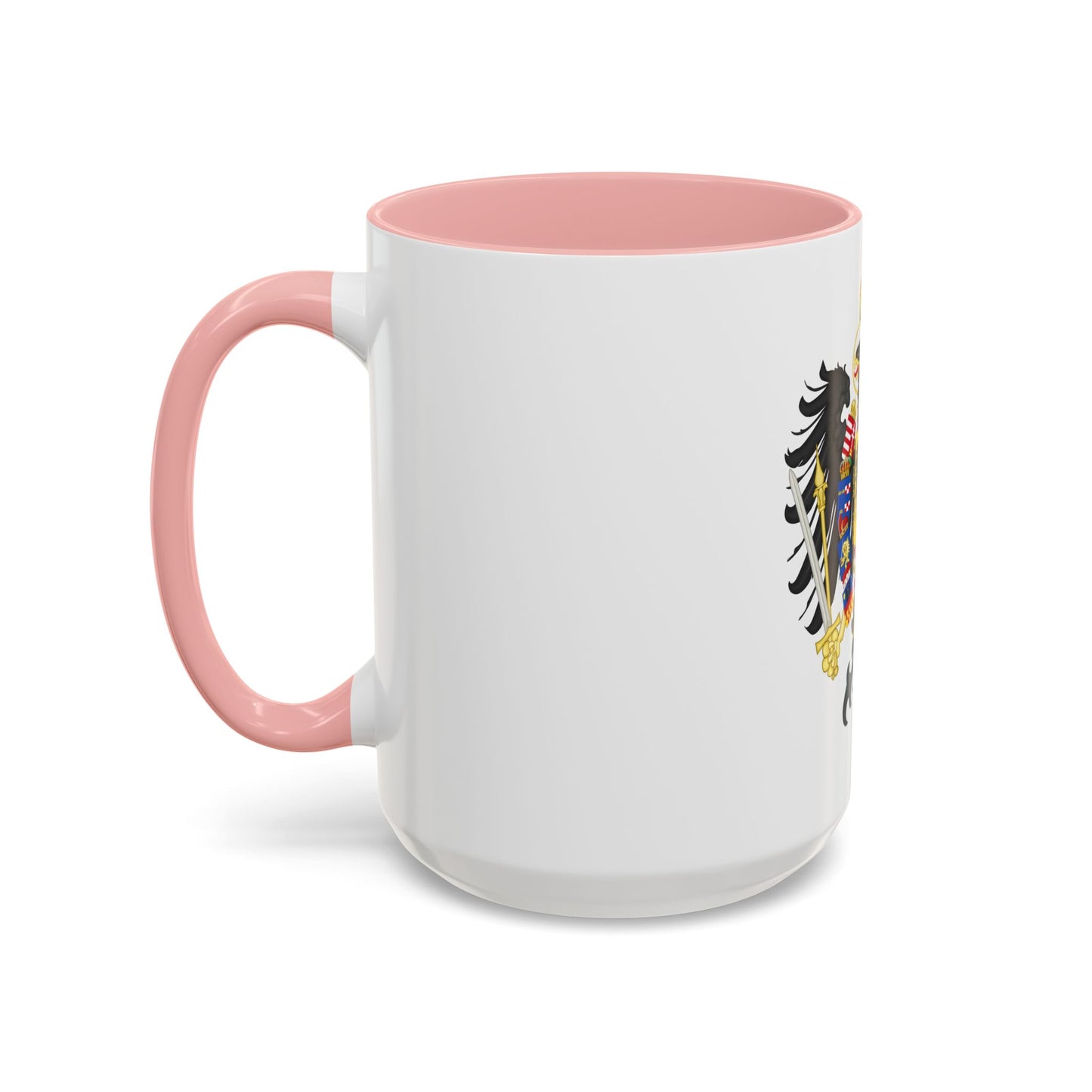 Middle Coat of Arms of Francis II, Holy Roman Emperor (1804-1806) - Accent Coffee Mug